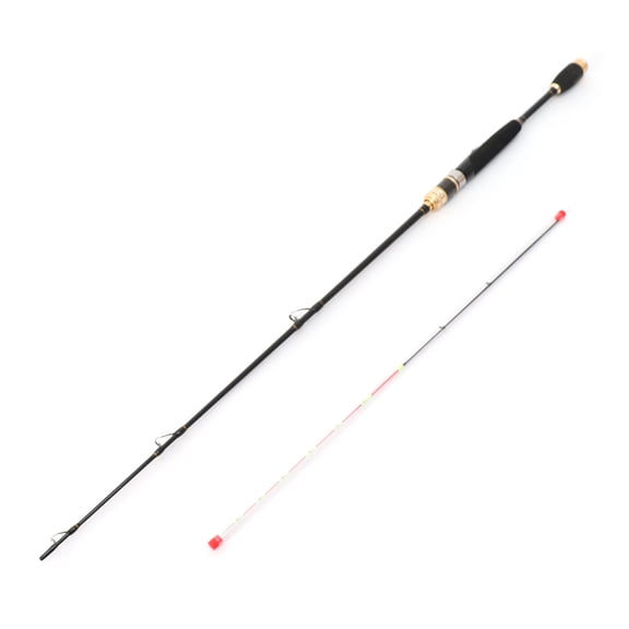 Orvunela 1.5M Ultralight Carbon Fiber Raft Fishing Rod with Titanium Alloy Tip