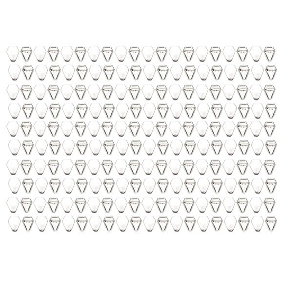 Orvunela 100Pcs Coffin-Shaped Badge Pin Set DIY Blank Button Pins for Backpacks and Clothes