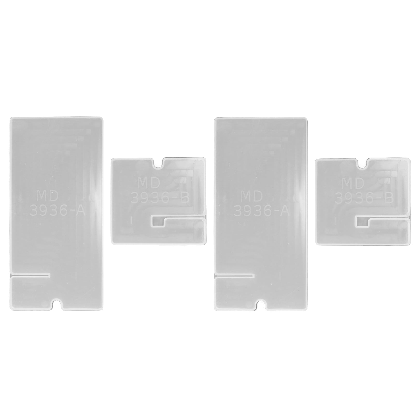 Orvunela 2 Sets Silicone Mold DIY Phone Holder Epoxy Resin Casting ...
