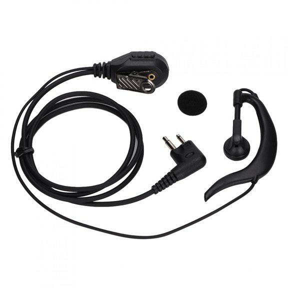 Orvunela 2-Way General Purpose Radio Universal K-Type In-Ear Earpiece with Mic for Walkie Talkie