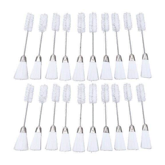 Orvunela 20 Pack Sewing Machine Cleaning Brushes Double Ended Bristle Duster Set