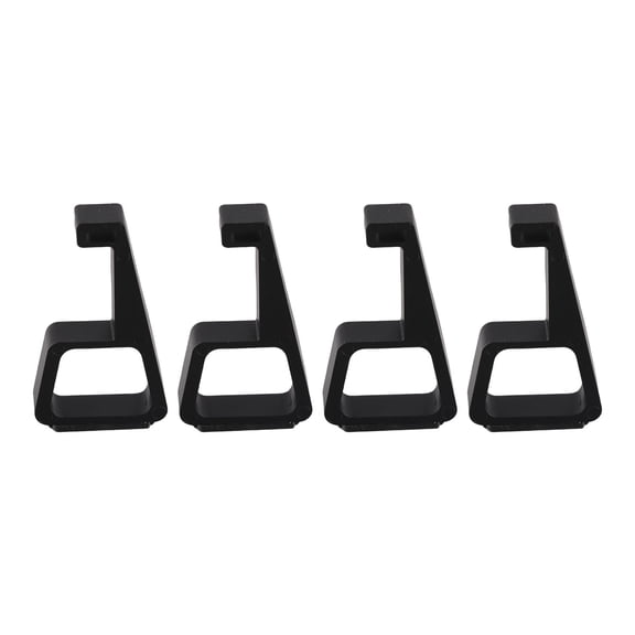 Orvunela 4PCS Horizontal Heightening Stand for PS4 Slim Console Black