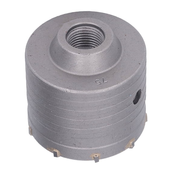 Orvunela 75mm 3.0 Inch Carbide Core Drill Bit Heavy Duty Hole Saw Cutter for Concrete Brick Stone Wall Air Conditioner Opening