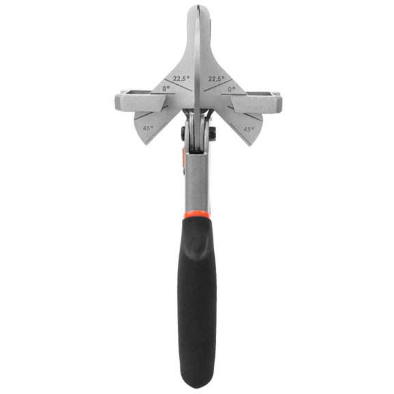 Orvunela 9.5-Inch Trunking Angle Cutter 0-135 Degree Adjustable Miter Scissors High Carbon Steel