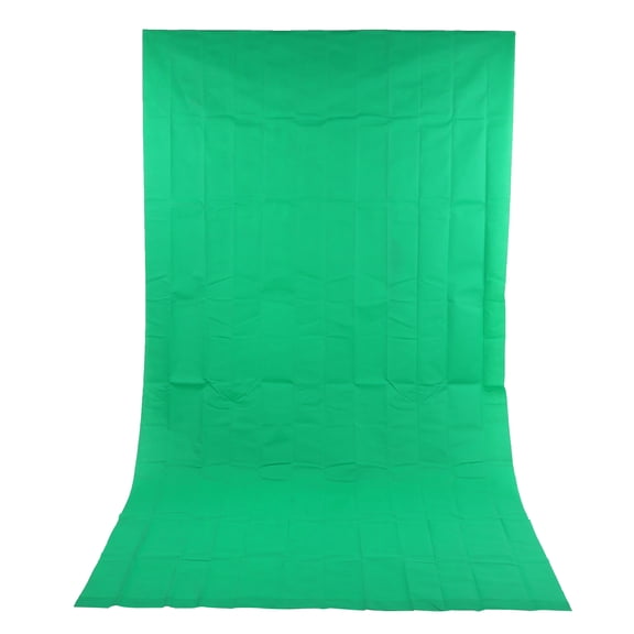 Orvunela Double Sided 5.2 x 9.8 ft Non-Woven Photography Background Cloth, Studio Photo Video Backdrop Screen, Matte Non-Reflective Surface, Green, 1.6 x 3 m
