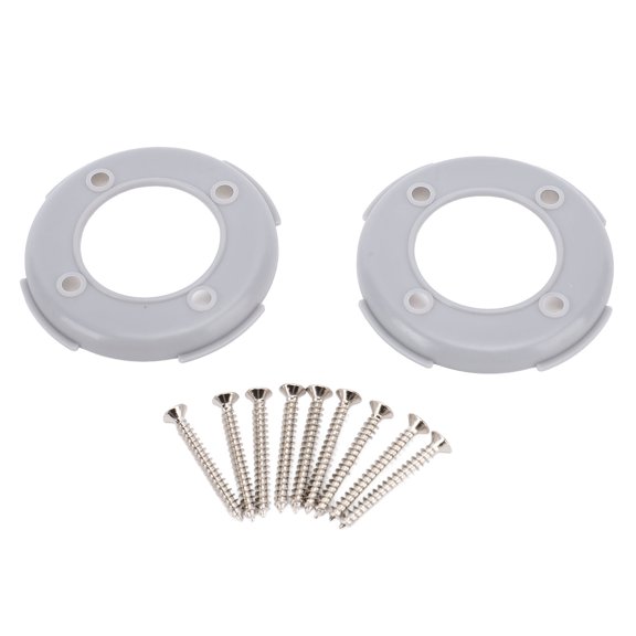 Orvunela Indoor Power Unit Wall Mounting Plate ABS Sturdy Replacement Bracket, Universal Fitment, 2 Pack