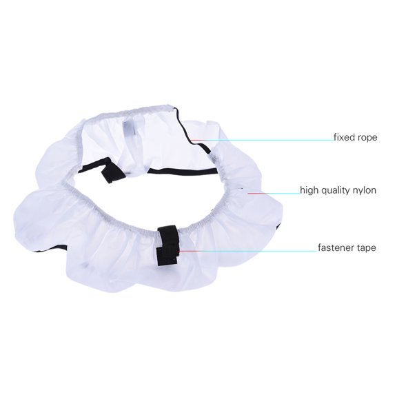 Orvunela Photography Video Flash Speedlite Light Soft Cloth Diffuser for LA-650B LA-650D FA-75D FA-75C 18 inches Ring Fluorescent Flash Light
