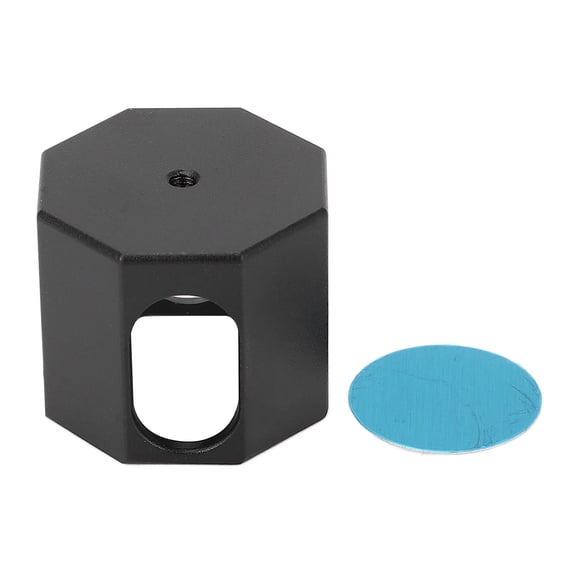 Orvunela Portable Octagonal Magnetic Billiard Chalk Holder Single Section Aluminum Chalk Case for Round Chalk Snooker Accessories