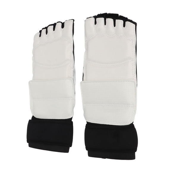 Orvunela Sparring Foot Guard Elastic Martial Arts Kick Protective Gear S