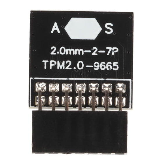 Orvunela TPM 2.0 Security Module 14 Pin 2x7P SPI LPC Header Chip for ASUS Motherboards