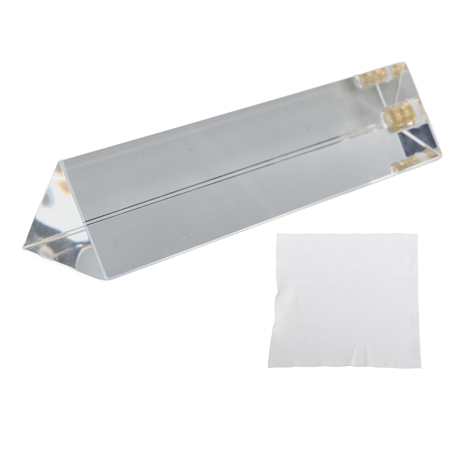 Triangular Prism Candy Orvunela Triangular Crystal Prism with 1/4 Inch Thread for Photography ...