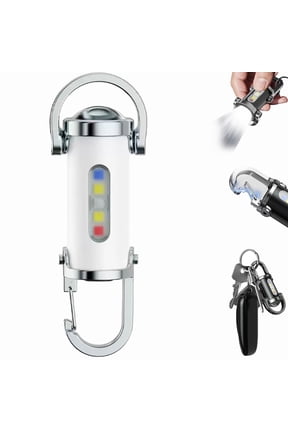 Orvyla Key Chain Torch, 1200lm Super Bright Mini Keychain Flashlight Waterproof, Portable & Rechargeable Bright Keychain Flashlight on Keychains and Clothing as a Key Chain