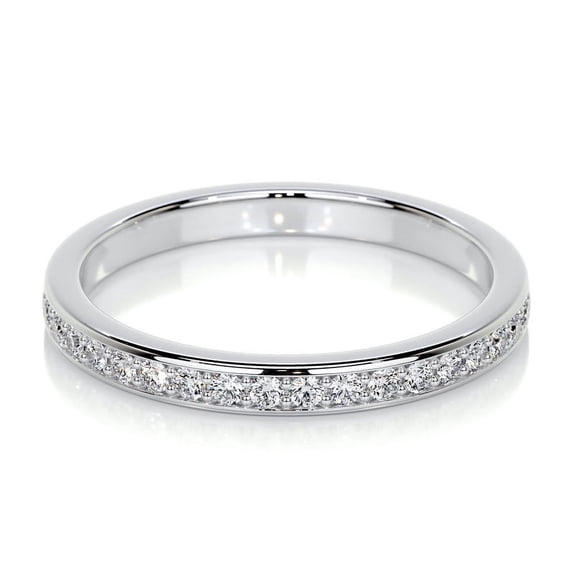Oryn Jewel 14K White Gold Plated Ring for Her - 1.8 Ct Round Cut Diamond Ring - Forever Ring for Women - Gorgeous Ring Gift for Women - Beautiful Special Ring for Her - Casual Daily Wear Ring