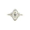 thumbnail image 1 of Oryn Jewel 2.1 Ct Marquise Cut Lab-Created Simulated Diamond Ring - 14K White Gold Over - Glamorous Multi Diamond Halo Ring - Delightful Gift for Her - Captivating Jewelry for Lasting Impressions, 1 of 6