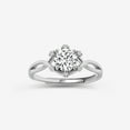 thumbnail image 1 of Oryn Jewel 2.1 Ct Round Cut Diamond Ring - 14K White Gold Plated Ring - Engagement Wedding Ring - Split Shank Forever Diamond Ring - Casual Daily Wear Ring for Women - Her Ring for Gift, 1 of 3