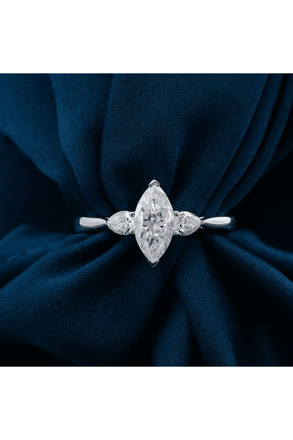 ry Heart Cut 1.9 Ct Moissanite Ring - Prong Set Engagement Ring for Women - Valentine's Proposal Solitaire Jewelry - Personalized Gift