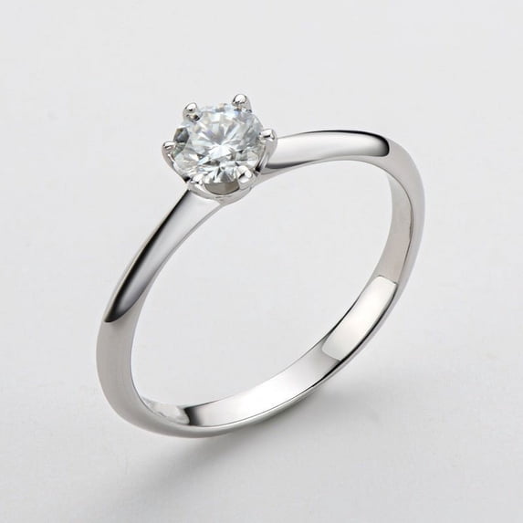 Oryn Jewelry Women's Engagement Ring - 1.9 Ct Radiant Cut Moissanite - Wedding Jewelry Band - Dazzling Birthday Gift for Her