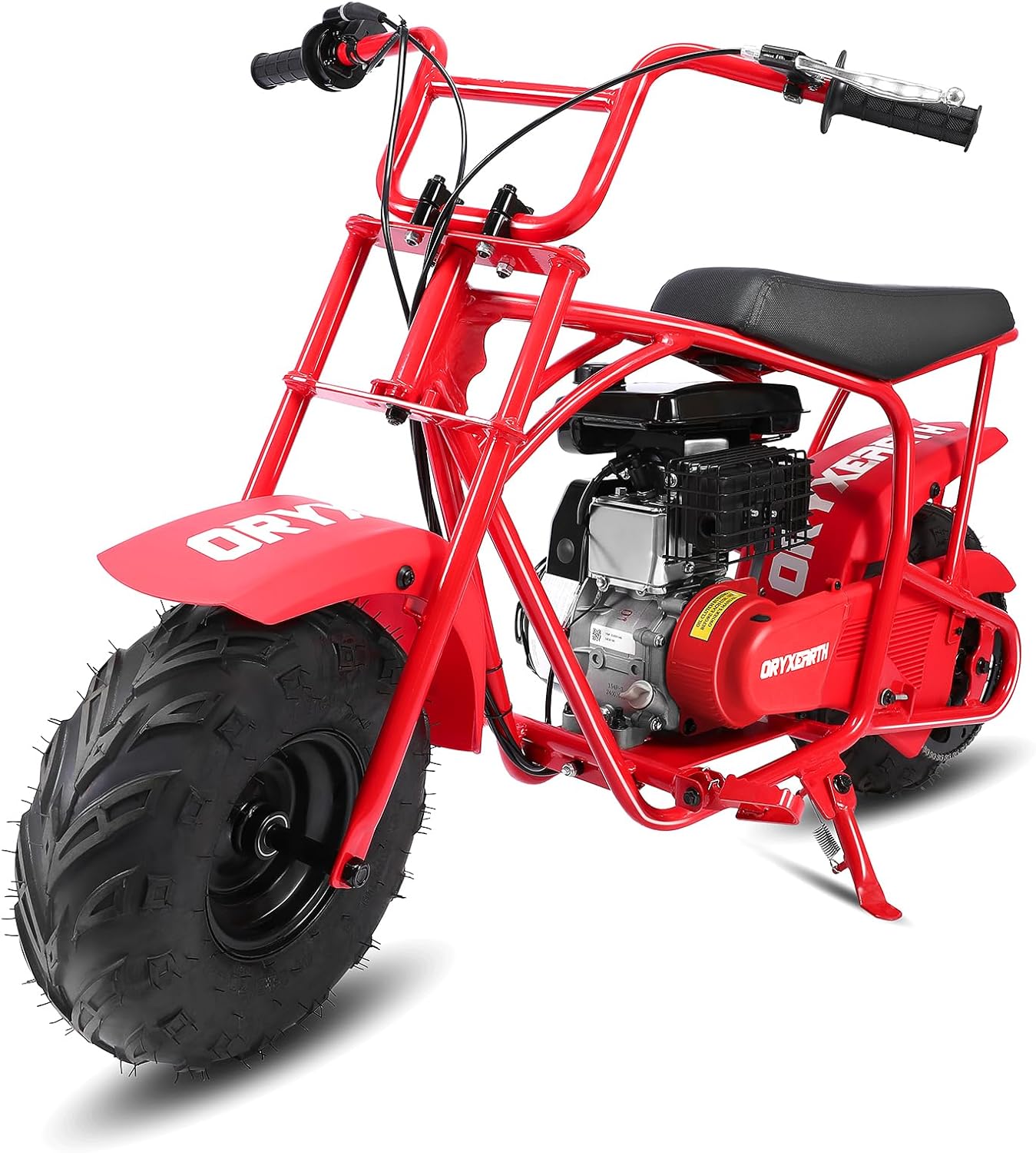 Oryxearth 105CC 4Stroke Mini Bike, Gas Powered Mini Dirt Bikes for
