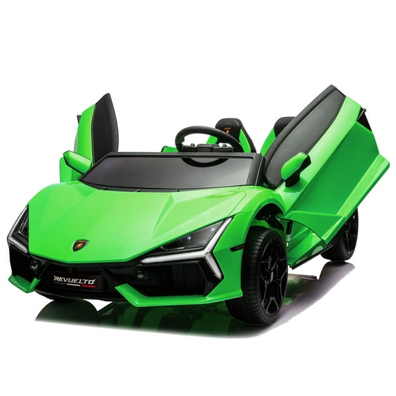 Oryxearth 24V 2 Seater Ride on Car Truck, 2WD 2 Speeds Electric Car, 2 Seater, Bluetooth, Remote Control,Green