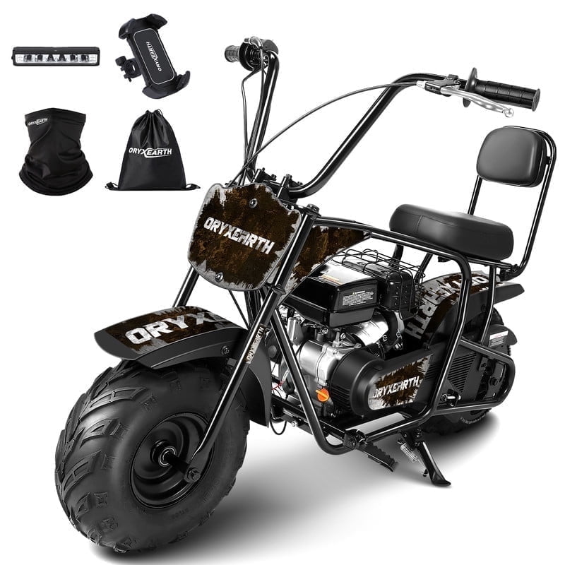 Oryxearth Plus OGM99 Gas Powered Mini Dirt Bike,4 Stroke 99cc Off Road Bike for Teens and Adults,up to 18 MPH, Camo