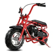Oryxearth OM-40 Mini Gas Bike for Teens, Off-Road Dirt Bike, Gas Powered 4-Stroke Pocket Bike, Easy Assembly, Red