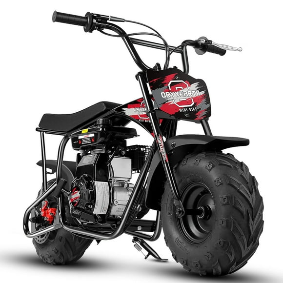 Oryxearth Mini Bike for Kids Motorcycle, Gas Power Dirt Bike,105CC 4-Stroke Ride on Toys, Racing