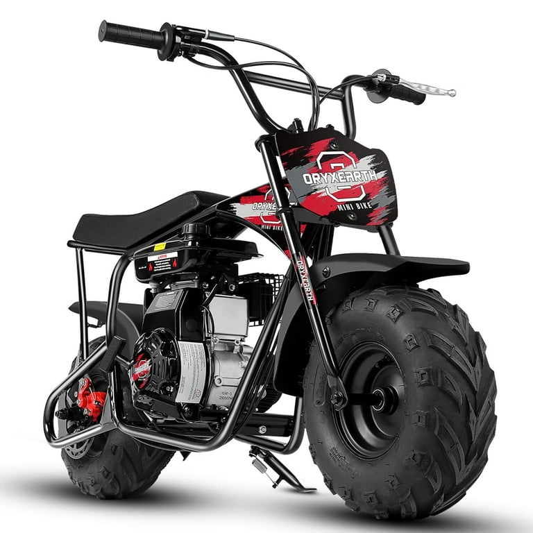 Oryxearth Mini Gas Bike, 105cc 4-Stroke Dirt Off Road Trail Oryxearth Mini Gas Bike, 105cc 4-Stroke Dirt Off Road Trail