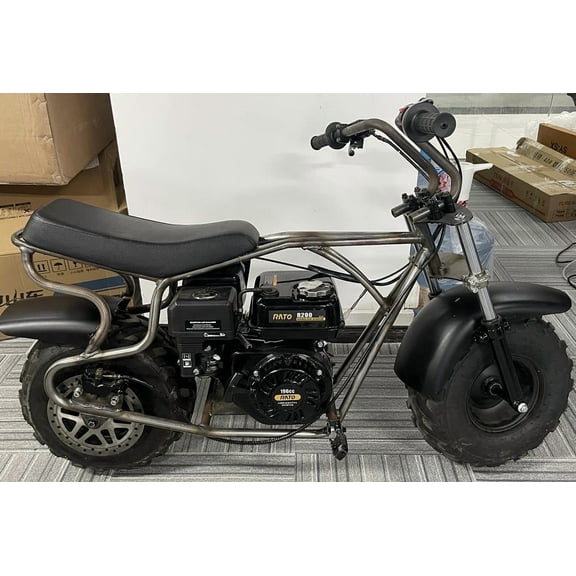 Oryxearth Mini bike, 196cc 4 Stroke Gas Powered Dirt Bike for Adult