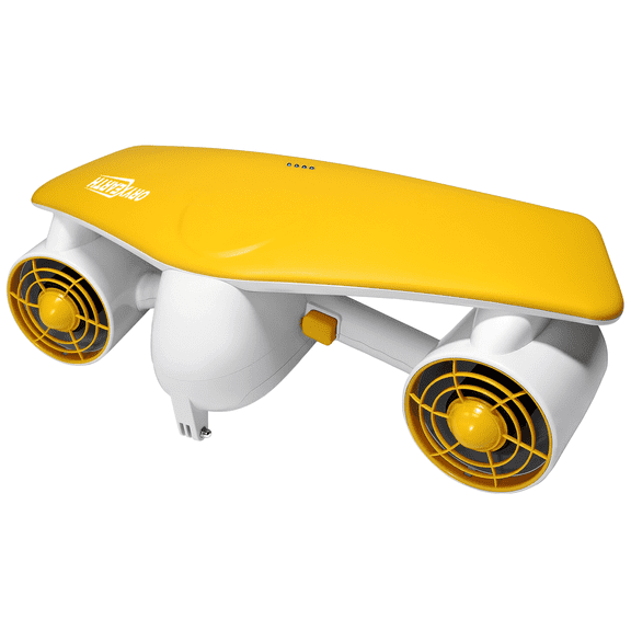 Oryxearth Underwater Scooter 2 Gear Speed 12 kgf Swimming Pool Diving Snorkeling Water Scooter, Yellow