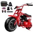 thumbnail image 1 of Oryxearth OGM105 Max 4-Stroke Mini Bike, 105CC Gas Powered Dirt Bike,Off-Road Trail for Adult, up to 30 Mph, Red, 1 of 8