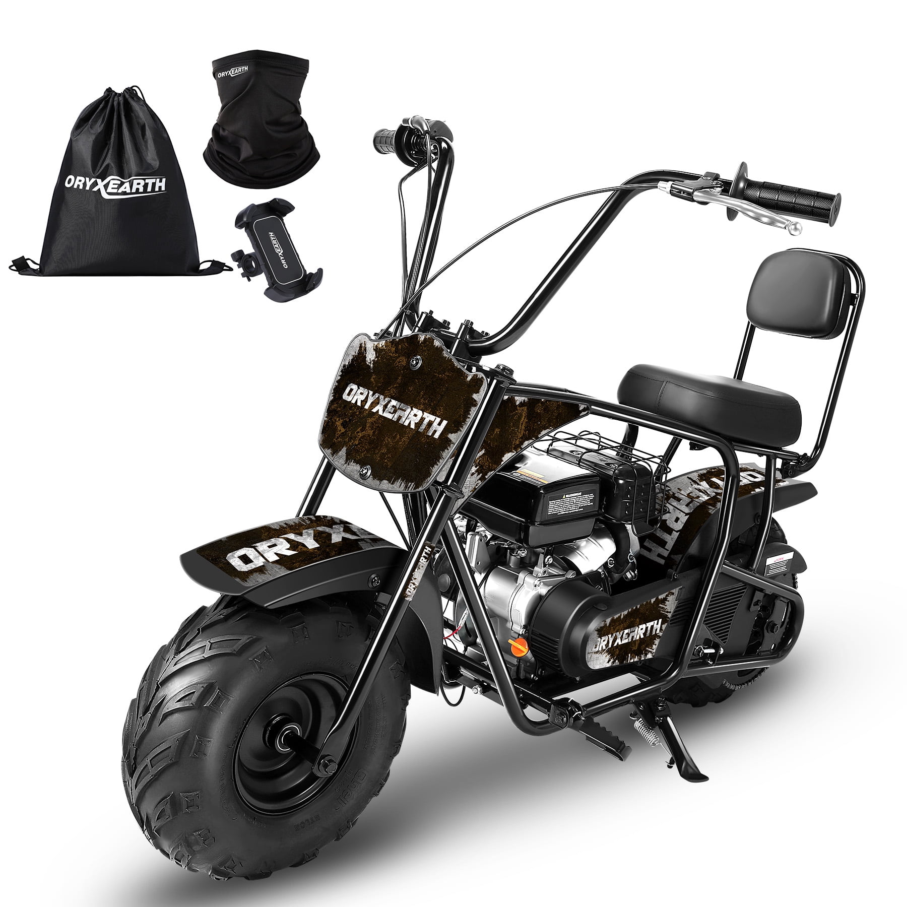 Oryxearth Basic OGM99 Gas Powered Mini Dirt Bike,99CC 4 Stroke Off Road Bike for Teens and Adults,up to 18 MPH, Camo