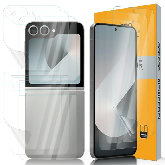 Orzero Samsung Galaxy Z Flip 6 5G soft 3 pack