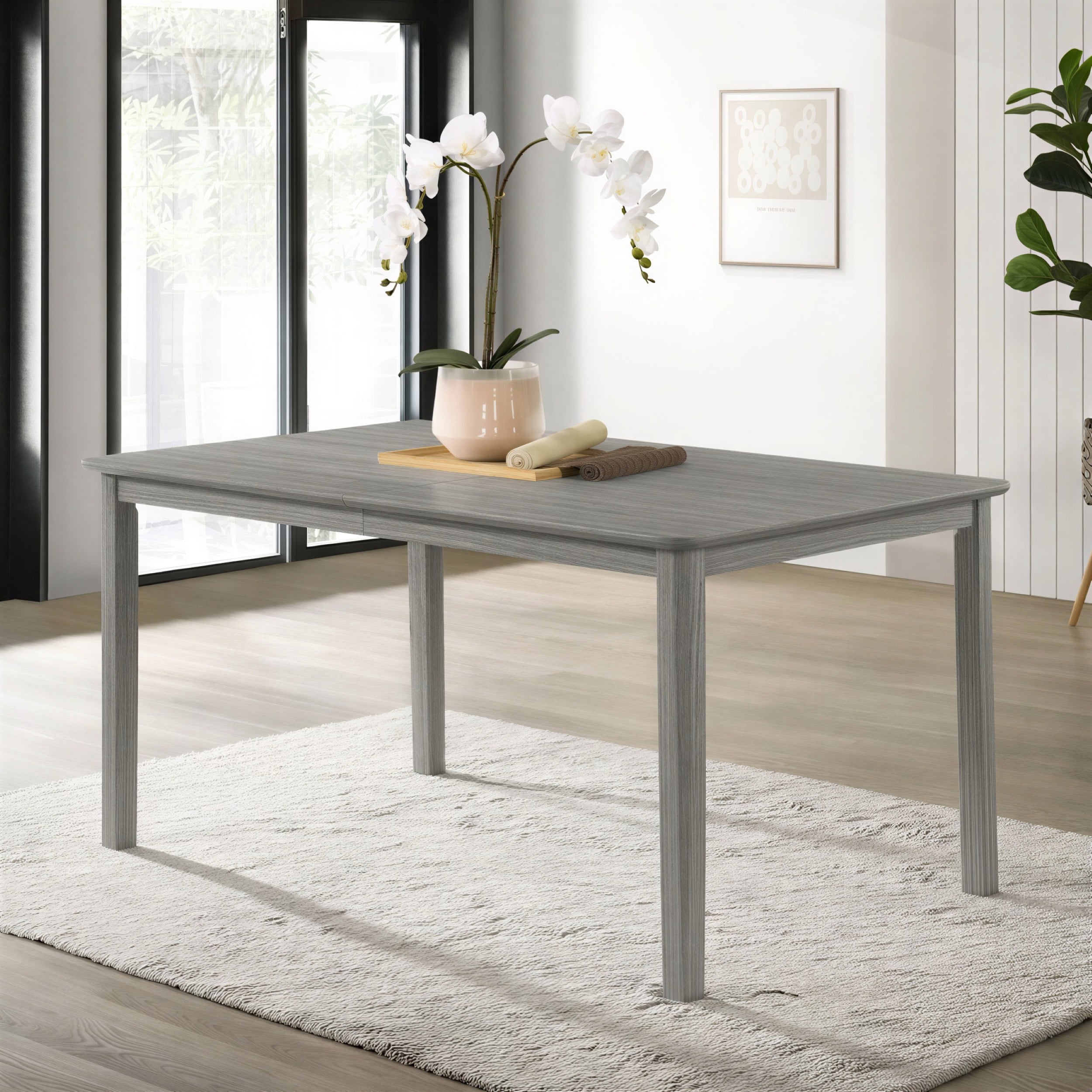 Osaka 6-Seater Gray Dining Table