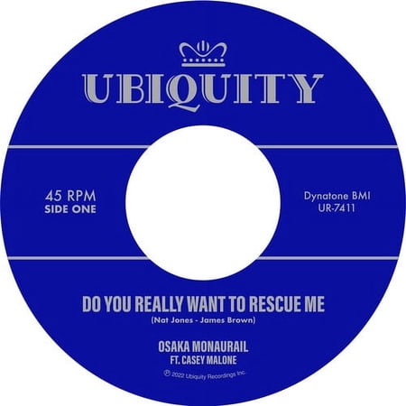 Osaka Monaurail / Malone,Casey - Do You Really Want To Rescue Me - Music & Performance - Vinyl [7-Inch]