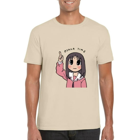 Osaka Pointing Up Osaka Time Azumanga Daioh Anime Manga T-Shirt, for men & women, up to size 5XL