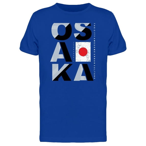 Osaka Typography Art Tee Men's -Image by Shutterstock