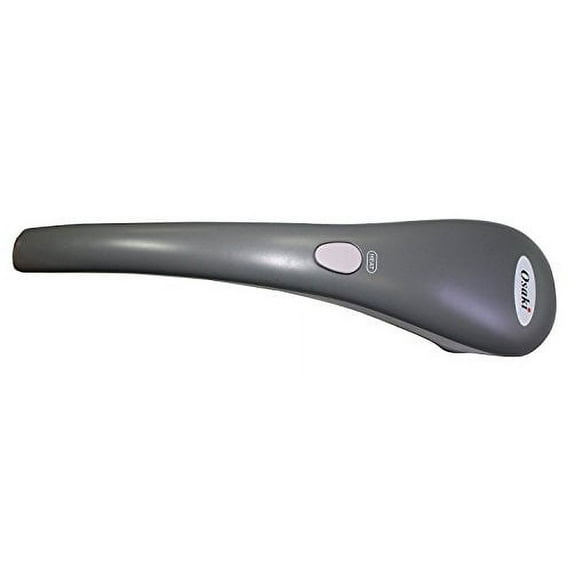 Osaki OS-109G Portable Infrared Body Handheld Massager, Grey, Powerful Oscillating Massage, Infrared Warm Heating Massage