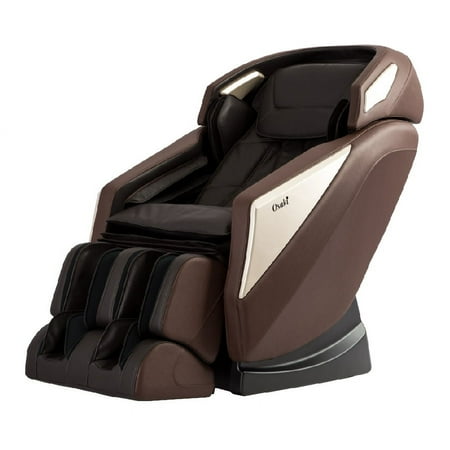 Osaki OS-Pro Omni Massage Chair L-Track Body Massager for Adults, Brown
