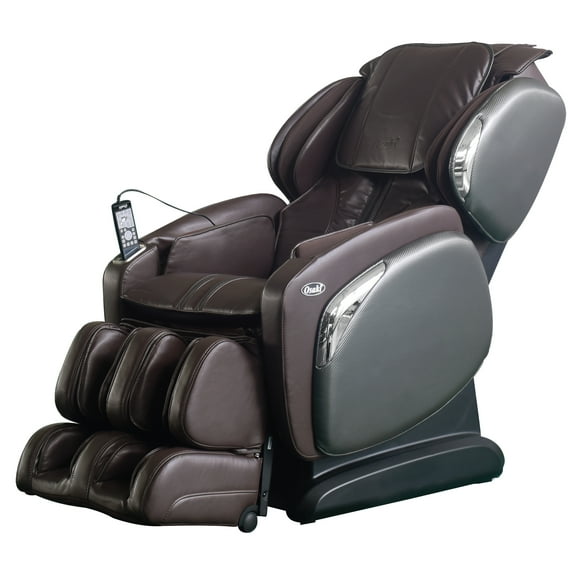 Osaki Titan OS-4000CS Zero Gravity Massage Chair for Adults Heated Recliner, Brown