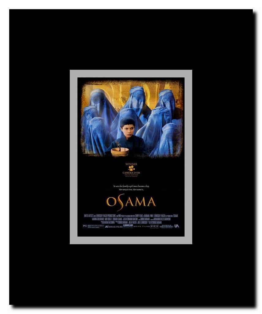 Osama Framed Movie Poster