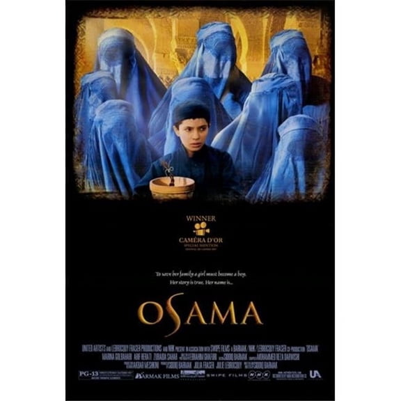 Osama Movie Poster - 11 x 17 in.