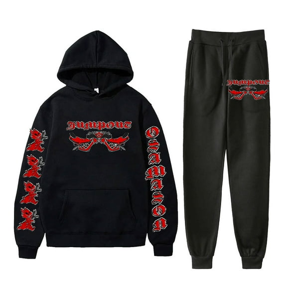 OsamaSon Dogs Hoodies Jogger Pants JumpOut Tour Merch Cosplay Unisex HipHop Streetwear Sweatshirts