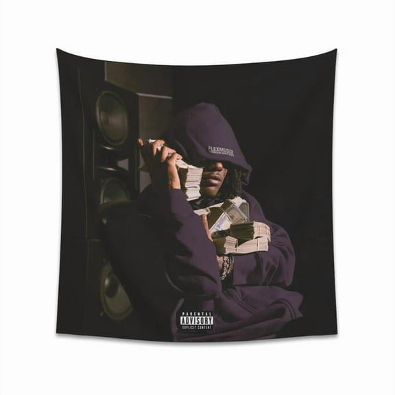 OsamaSon FLEX Wall Tapestry, Hip Hop Flag, Hip Hop Tapestry, Rapper Flag, Rapper Tapestry, Room Decor, Wall Decor, Wall Hanging, Wall Tapestries