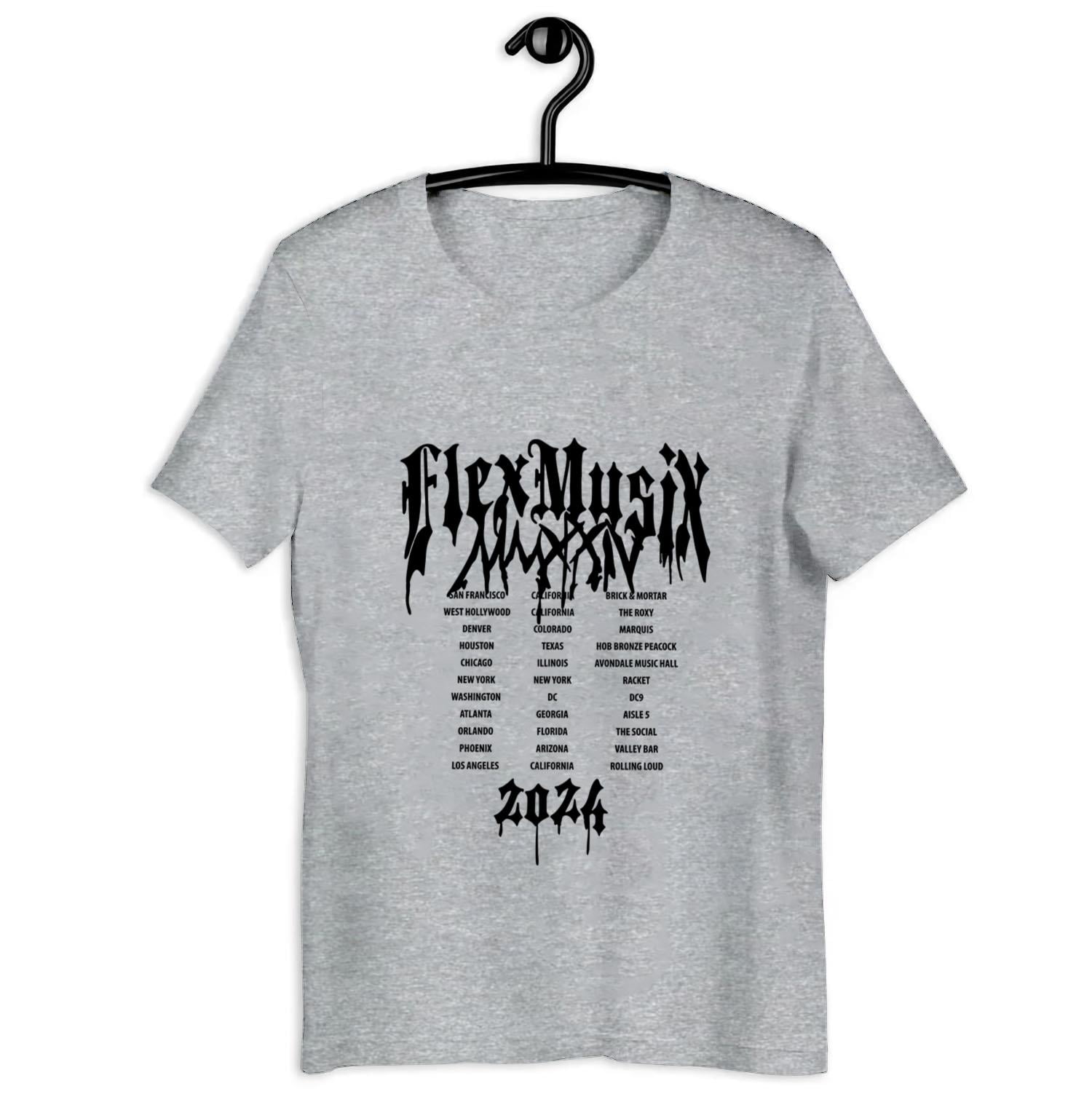 OsamaSon Flex Musix Definition Heavy Cotton Tee Shirt OsamaSon Flex
