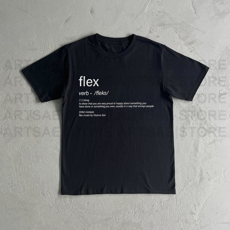 OsamaSon Flex Musix Definition Heavy Cotton Tee Shirt - OsamaSon 