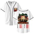thumbnail image 1 of OsamaSon Jump Out Tour 2025 Merch Baseball Jersey V-Neck Shirt Women Men Short Sleeve Streetwear Clothes, 1 of 3