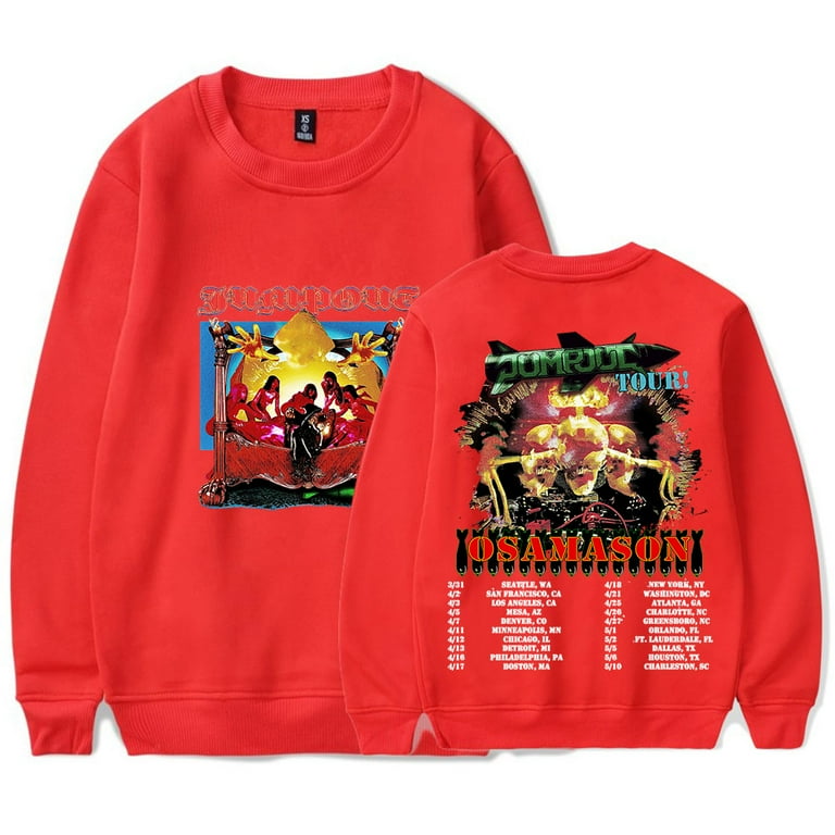 OsamaSon Jump Out Tour 2025 Merch Crewneck Sweatshirts