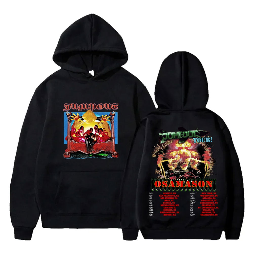 OsamaSon Jump Out Tour 2025 Merch Hoodies Unisex Fashion