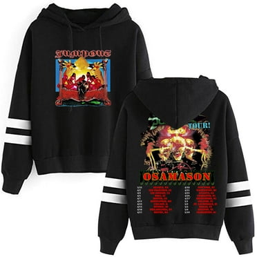 OsamaSon Jump Out Tour 2025 Merch Pocketless Parallel Bars Sleeve Streetwear Sweatshirts