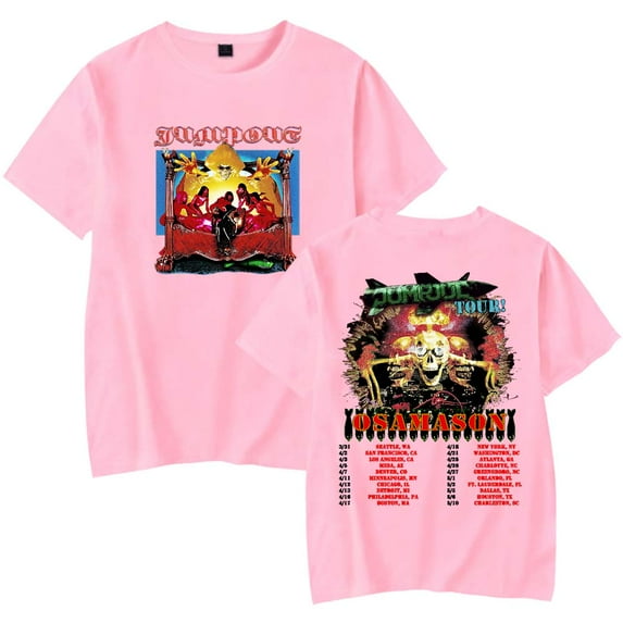 OsamaSon Jump Out Tour 2025 Merch T-Shirt Women Men Crewneck Casual Short Sleeve Tee